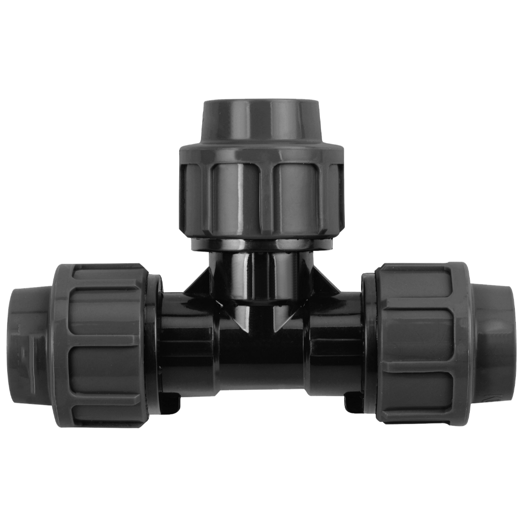 Equal Tee HDPE 90mm (3" inch)