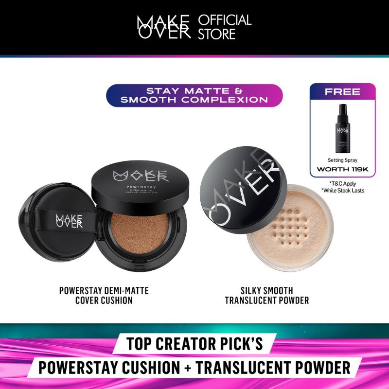 Makeoverstaymatteandsmothcomplexion(BUY 2 GET 3)