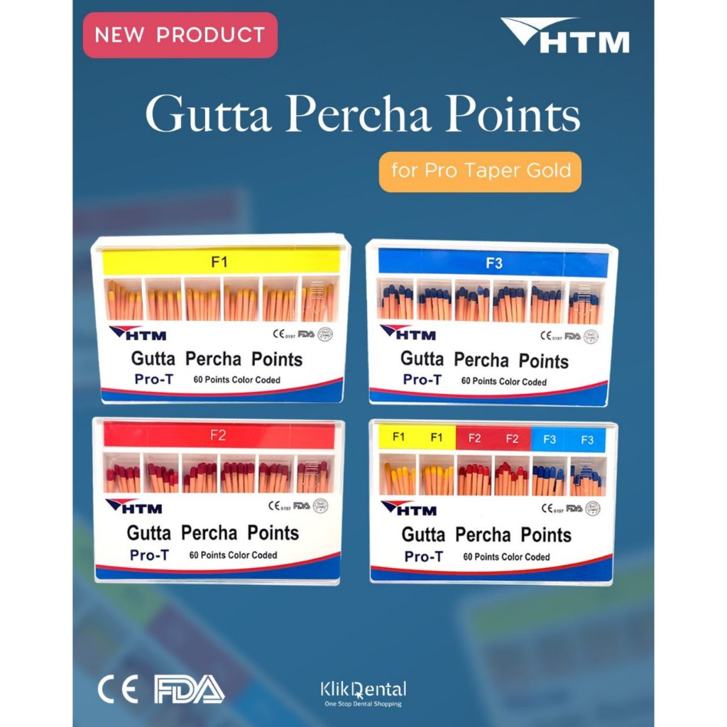 KLIK DENTAL HTM - Gutta Percha Points Pro-Tapper