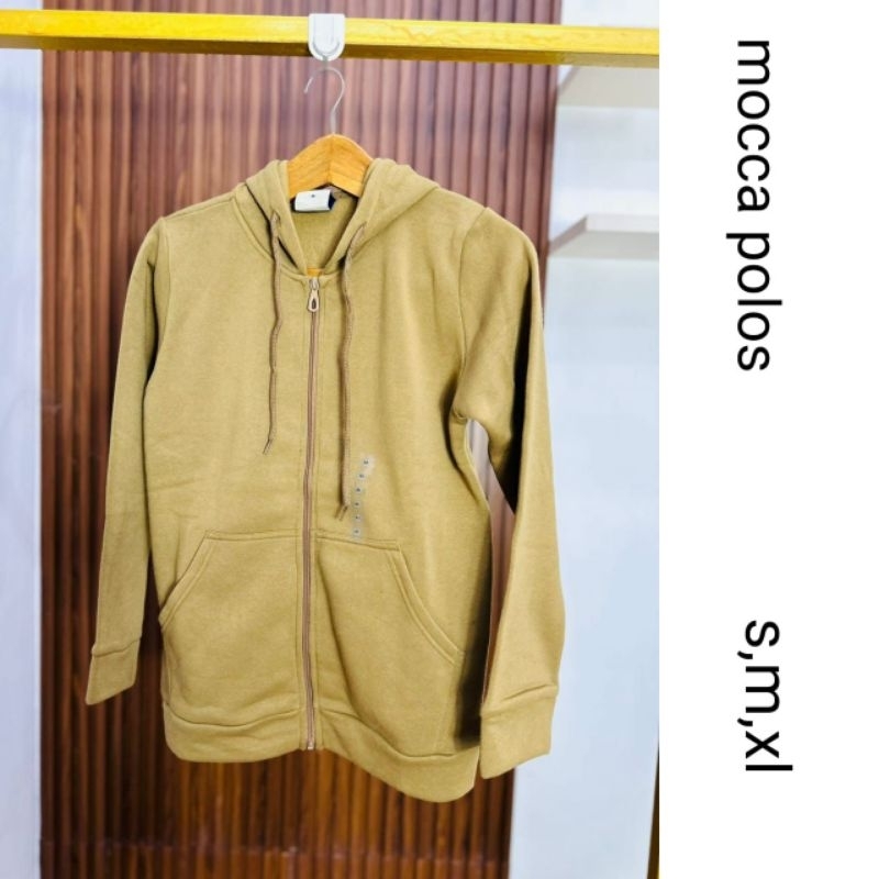 jaket mocca polos
