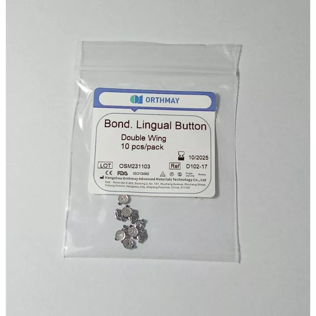 Bond Lingual Button Double wing/merek orthmay