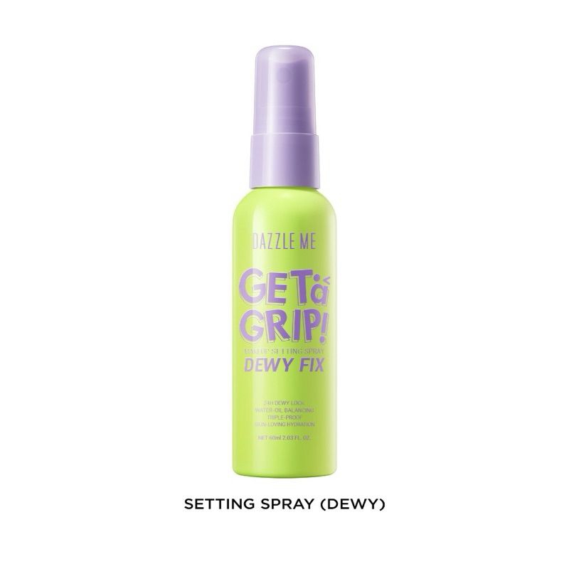 Dazzle Me Get A Grip! Makeup Setting Spray (Dewy Fix)