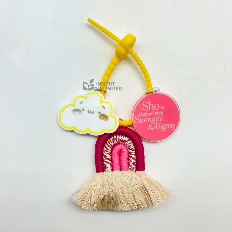 Strength & Dignity Bag Charm