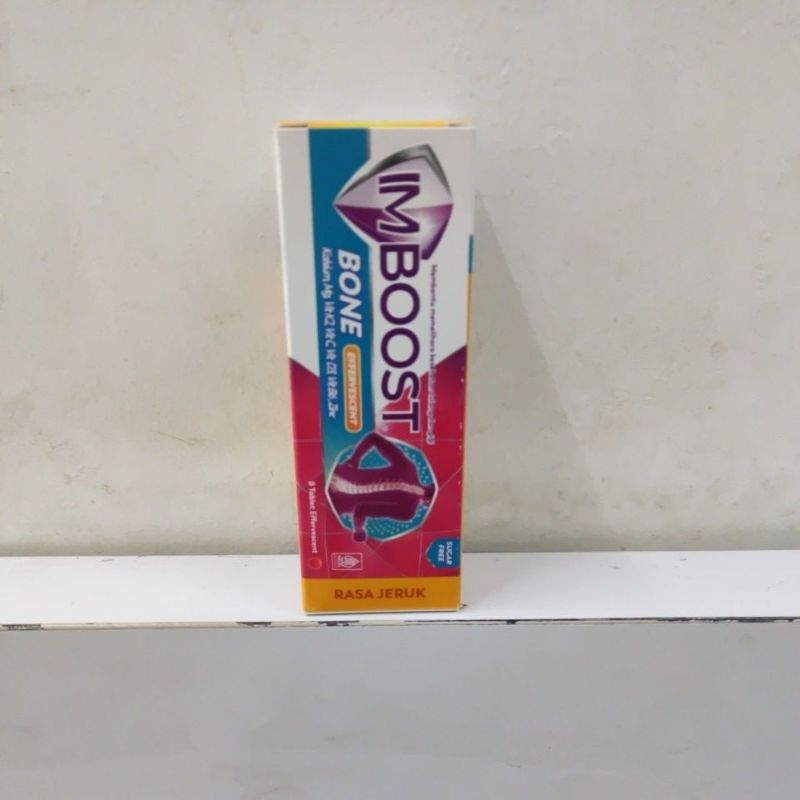 READY STOCK! IMBOOST BONE EFFERVESCENT 8'S