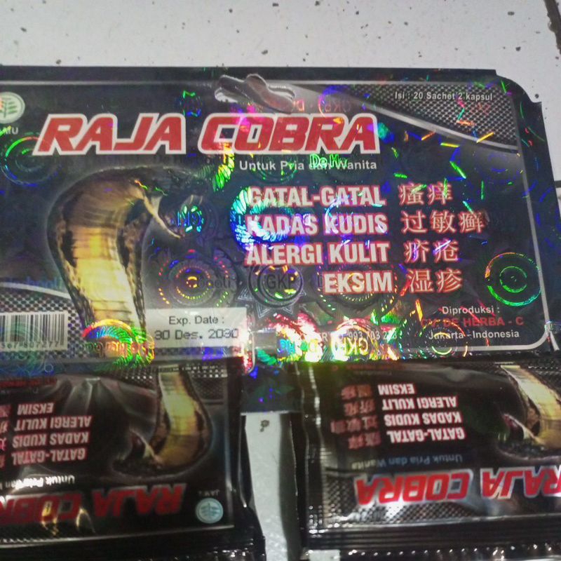 obat alergi kulit raja cobra
