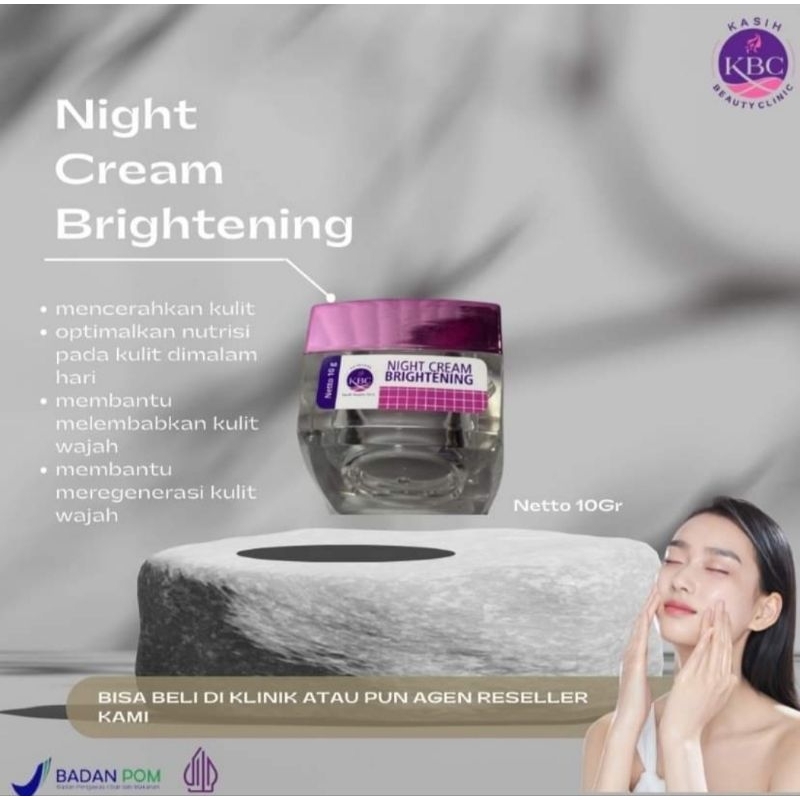 Night cream Brightening