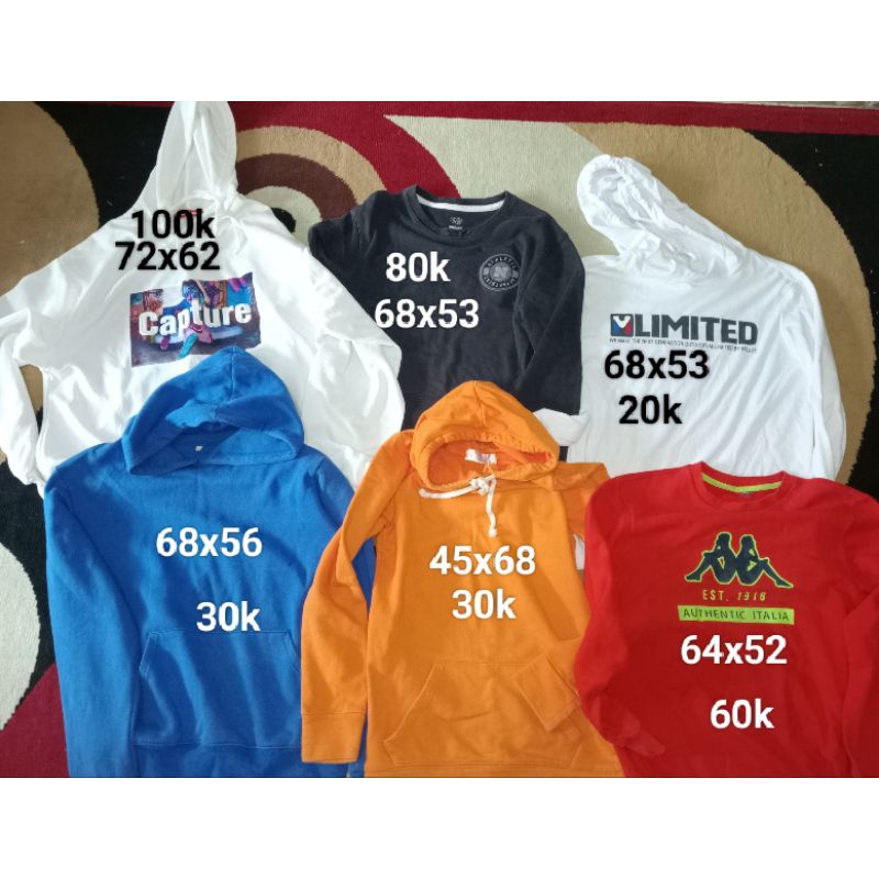 HOODIE BRAND DAN POLOS