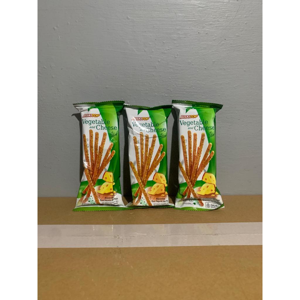 Biskitop Vegetable And Cheese isi 10pcs/pack
