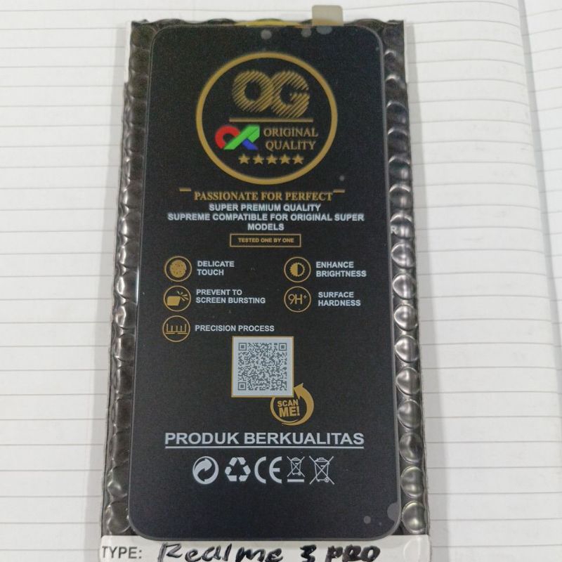 LCD / LCD TORCSCREEN FULLSET REALME 3 PRO ORIGINAL SUPER