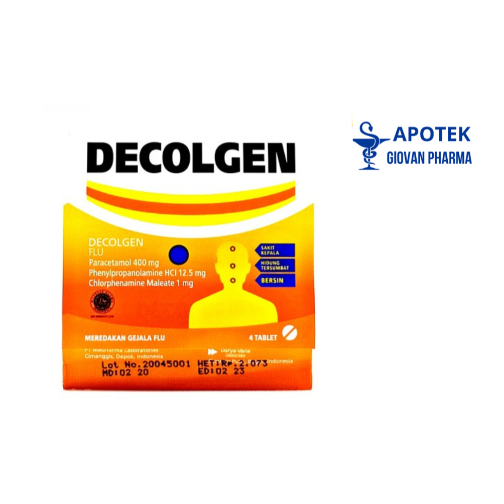 Decolgen Per Strip 4 Tablet