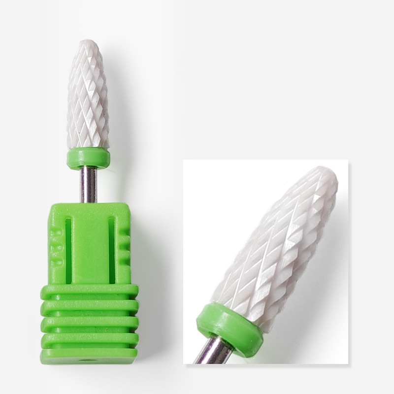Terbaik COD Carbide Flame Bits Barrel Bits Remover Kutek Gel Bits Nail Art Drill Bits