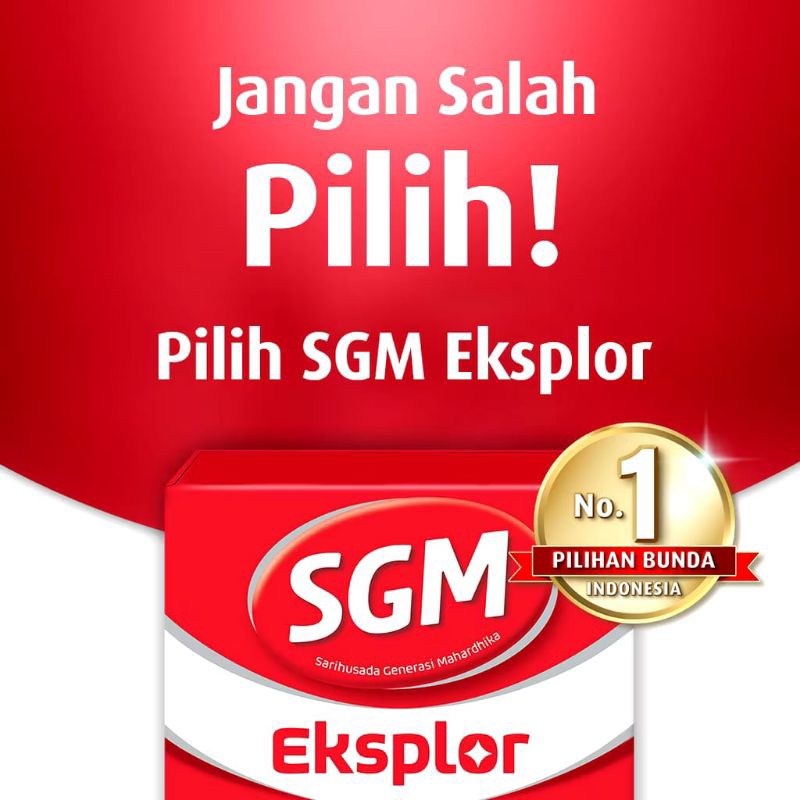SGM Eksplor 900gram All Variant