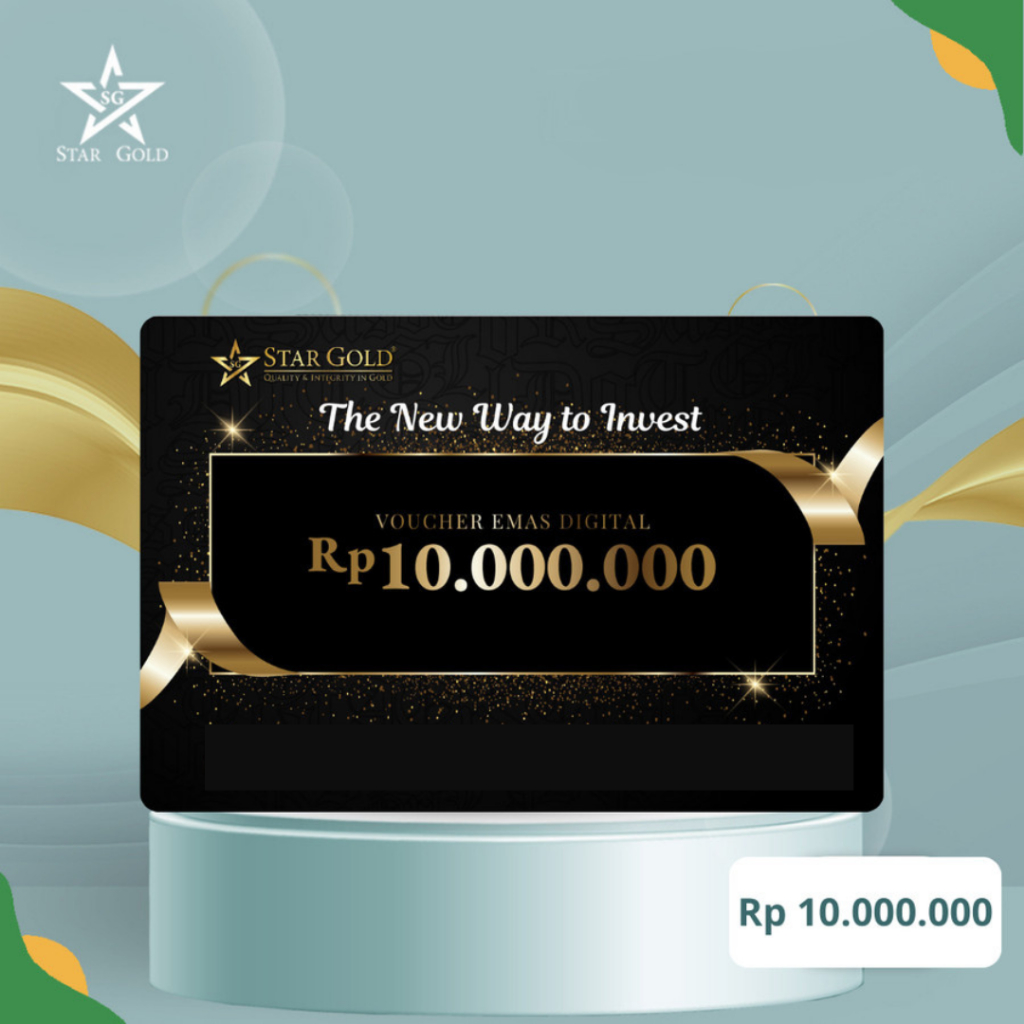 StarGold Voucher Emas Rp 10.000.000