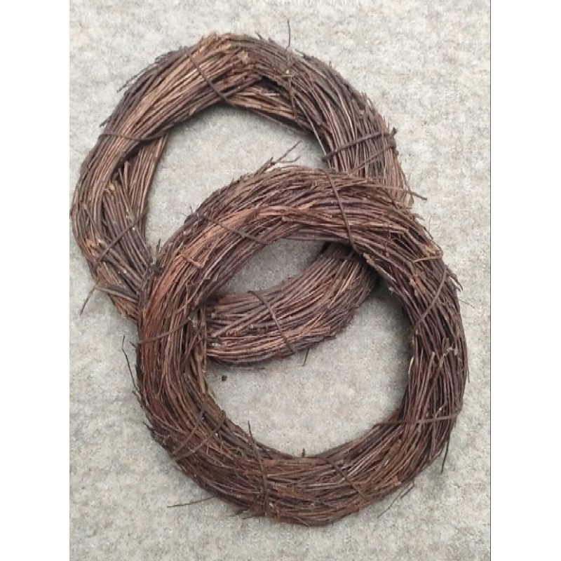 Wreath ring ranting D25cm tebal 4cm