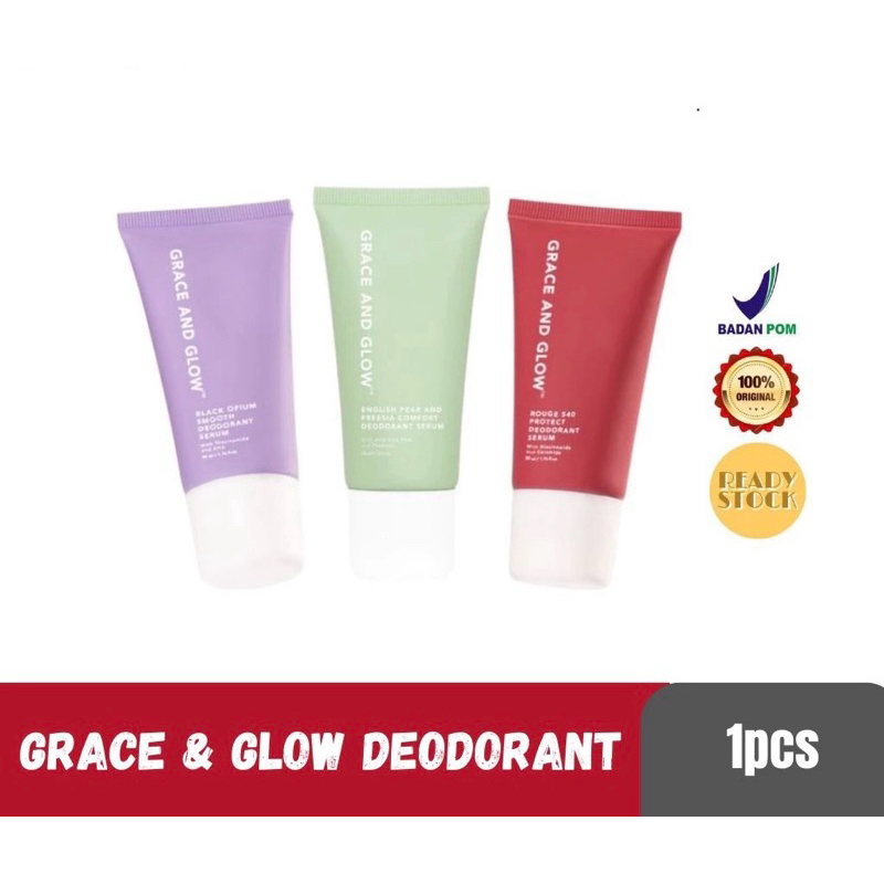 GRACE & GLOW Deodorant Serum cloverable.id