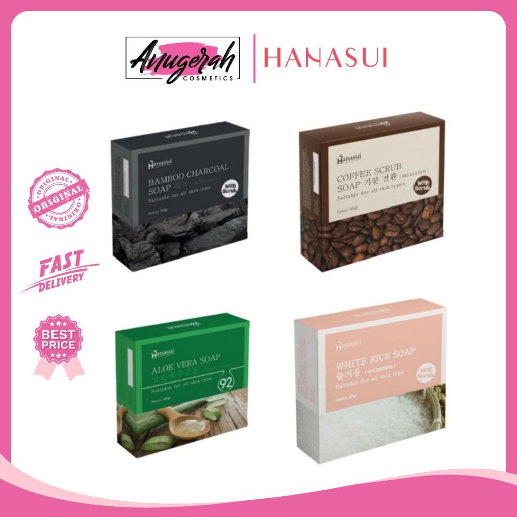 Hanasui Bar Soap 60gr