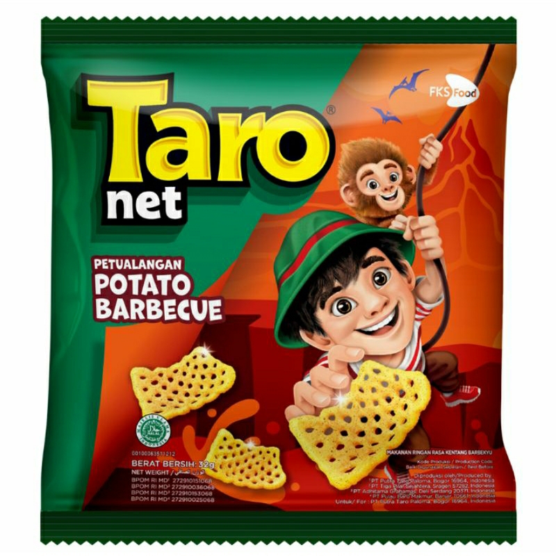 Taro net potato barbeque 32g