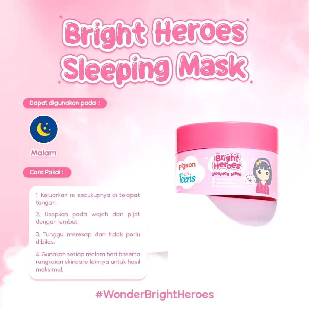 Sleeping mask pigeon