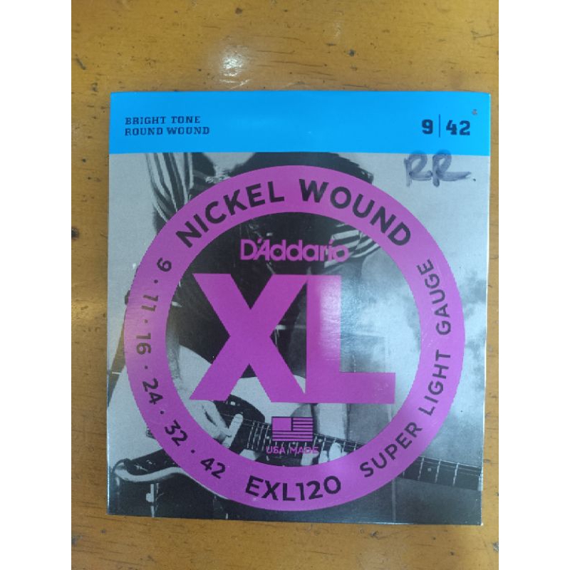 Senar gitar diaddario set 1