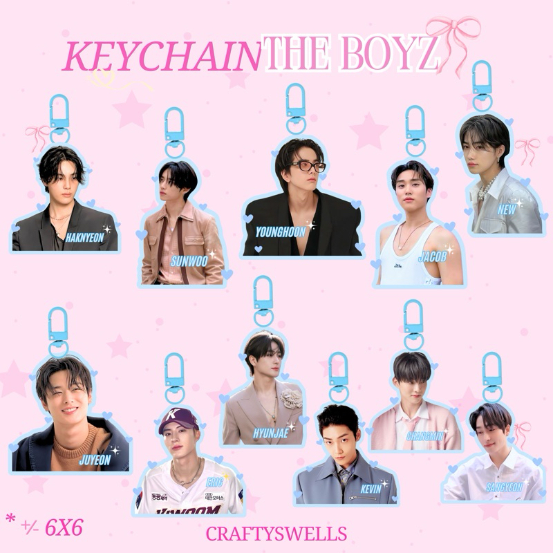 KEYCHAIN THE BOYZ | KEYCHAIN KPOP