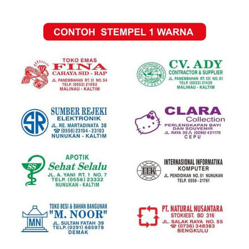 stempel flash / stempel otomatis