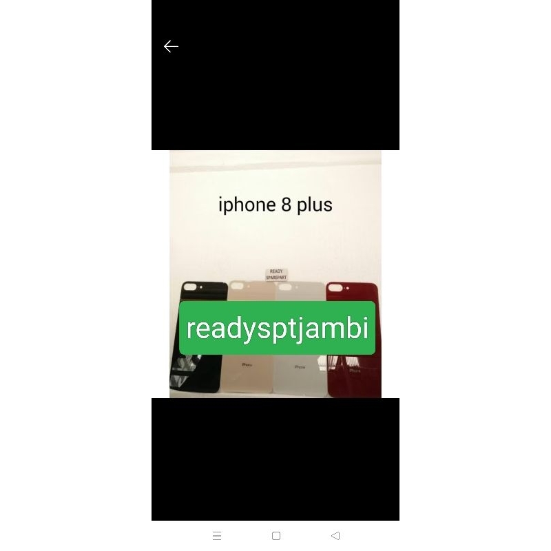 tutup blakang backdoor ip8+plus/ip 8 plus