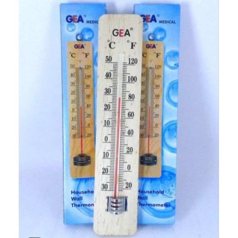 Termometer Kayu Termometer Ruangan dan Mesin Tetas