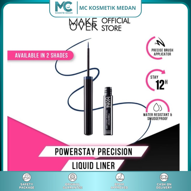 MAKE OVER-Make Over POWERSTAY Precision Liquid liner