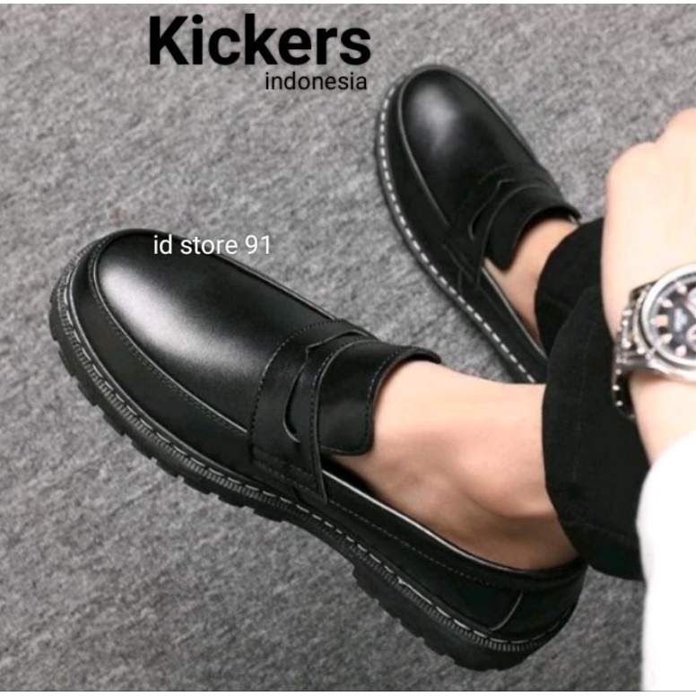 KODE U4W Sepatu Docmart Loafer Pria