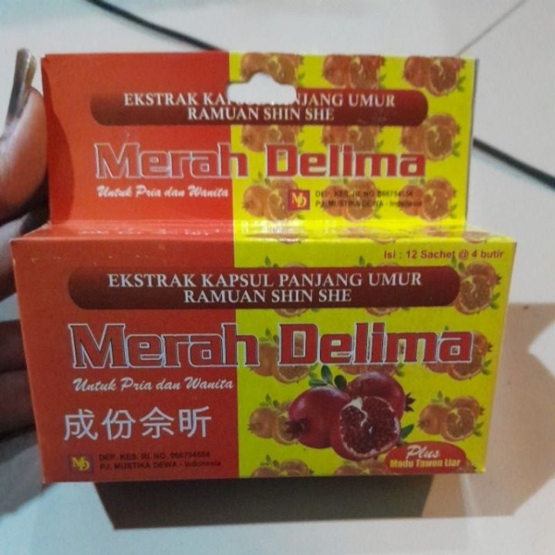 KAPSUL MERAH DELIMA (ORIGINAL)