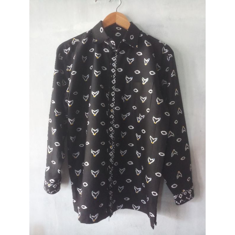 kemeja batik jumputan