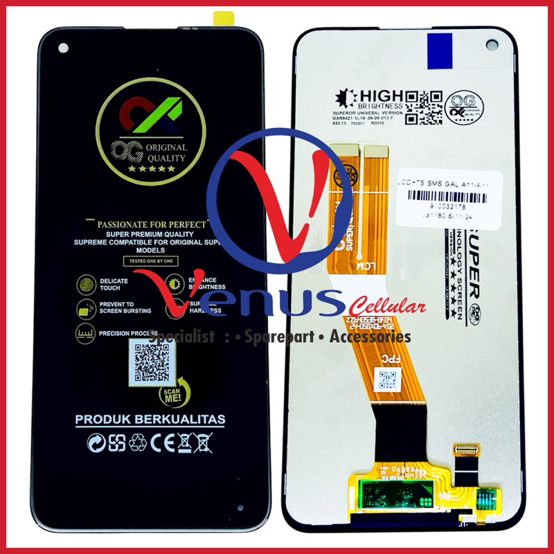 LCD+TOUCHSCREEN samsung A11/ A115/ M11/M115 OLED2 FULLSET
