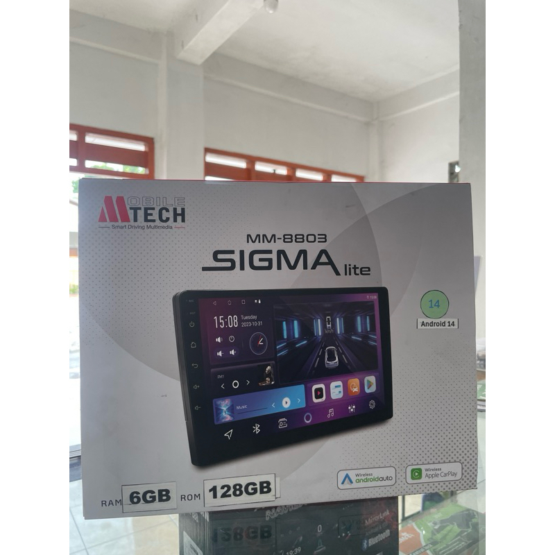 Headunit Android Mtech 9inch ram 6/128GB