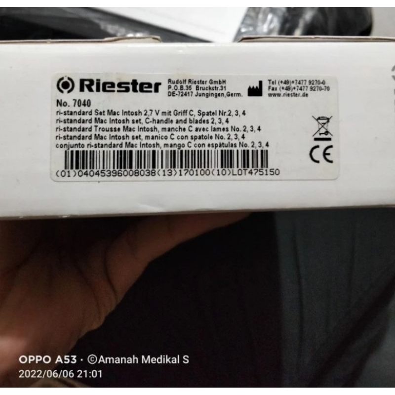 LARINGISCPE RISTER DEWASA
