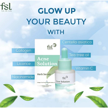 FSL Acne Serum Solution Atasi Jerawat