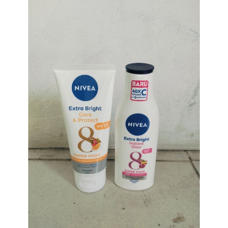 Nivea Body Serum Extra Bright 180ML