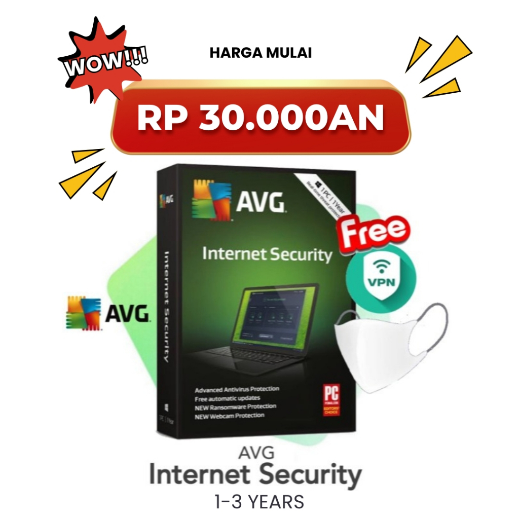 Antivirus AVG Internet Security Latest Version ORIGINAL