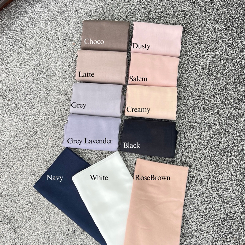 NEW, Plain Voal Square Hijab!
