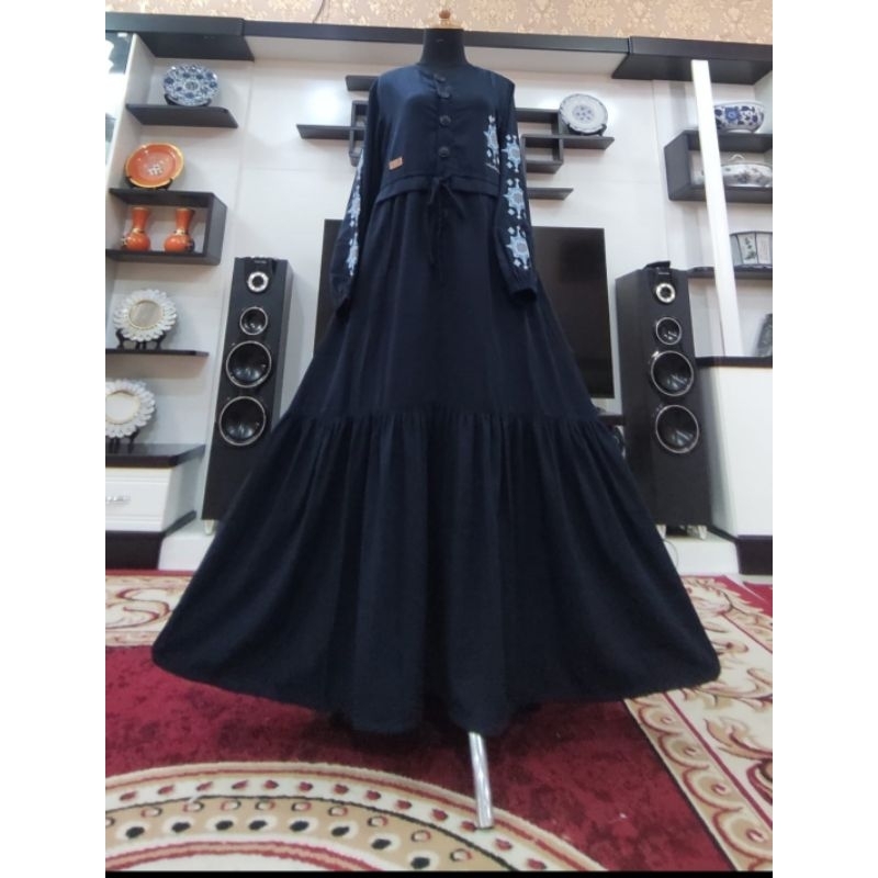 Gamis Shabrina bordir