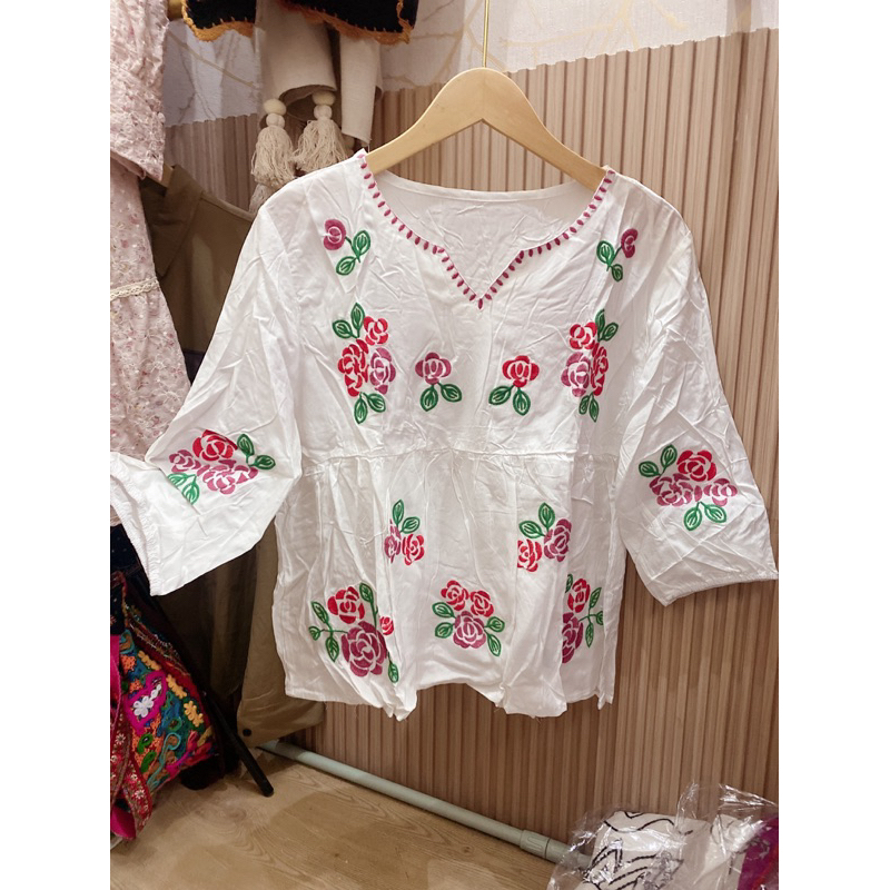 Top katun bordir