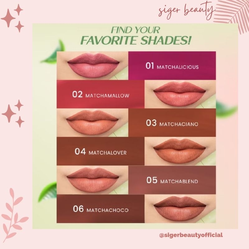 Hanasui Matcha Lipcream