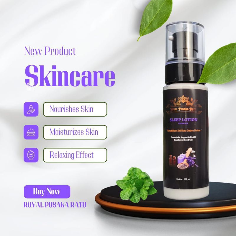 Sleep lotion lavender