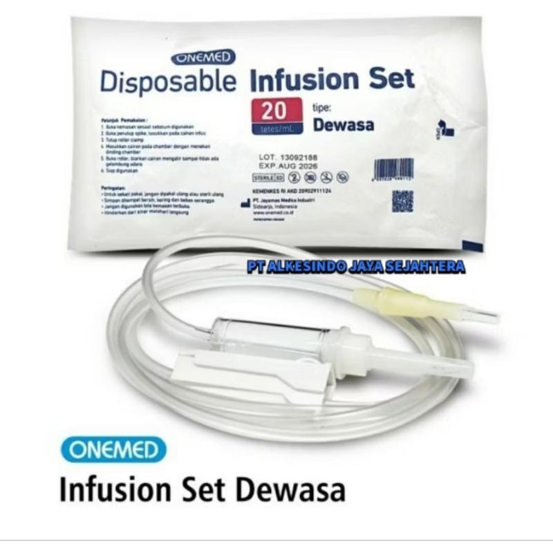 infusion set dewasa & anak