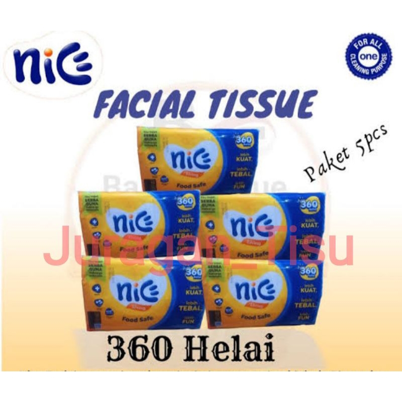 Tisu Nice 360sheet (5pcs)