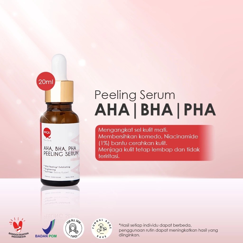 Pipiqiu Peeling Solution Serum AHA BHA PHA 20ml