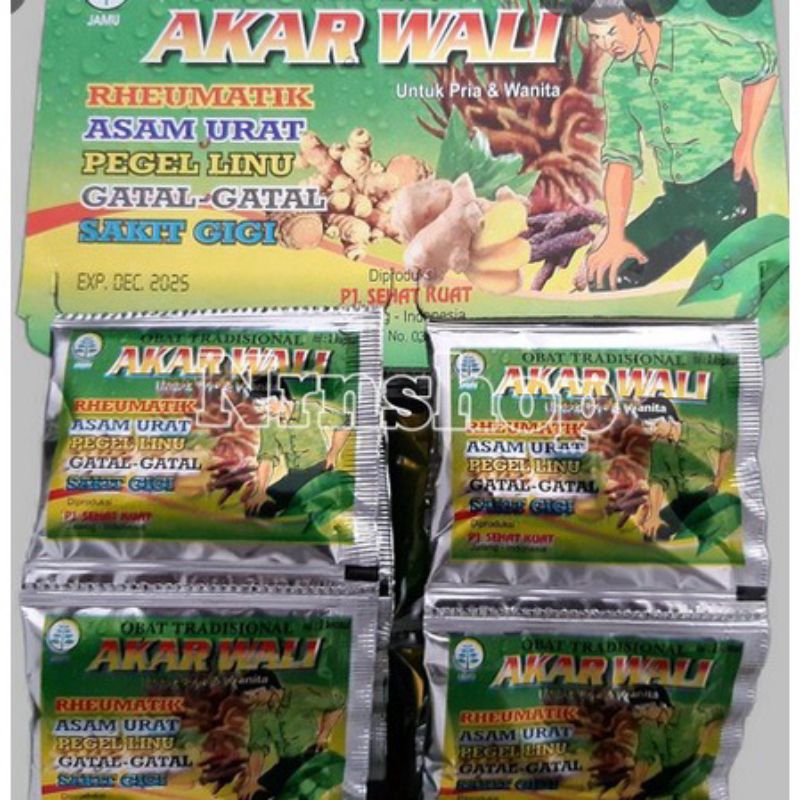 Kapsul AKAR WALI Renceng Original
