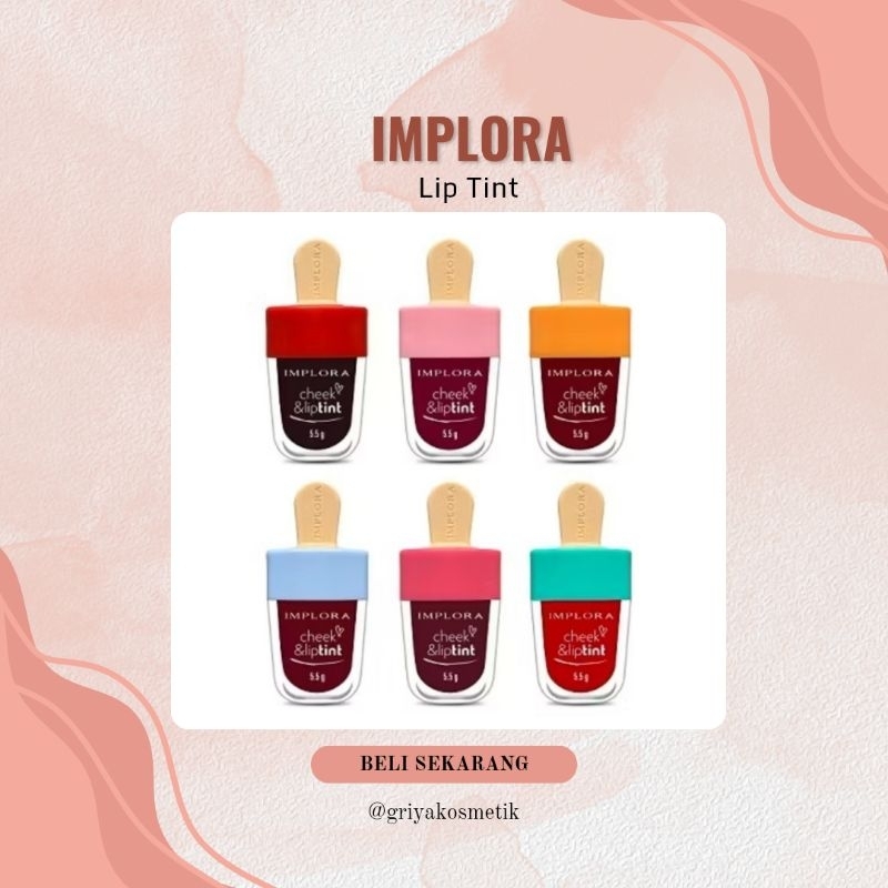 Implora Lip Tint Cheek & Liptint 5.5gr