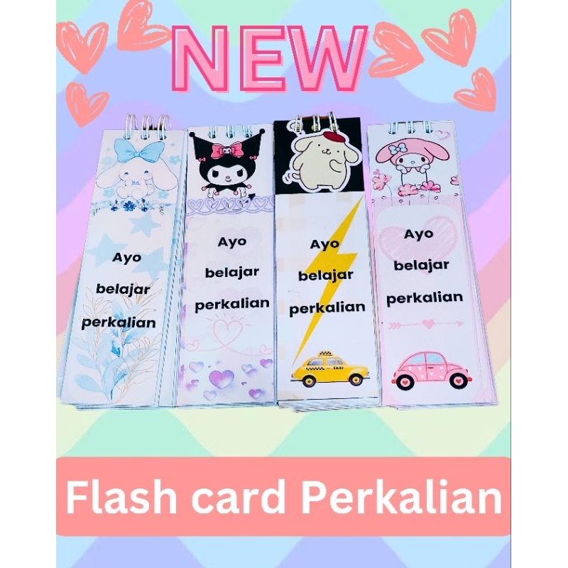 Flash card perkalian