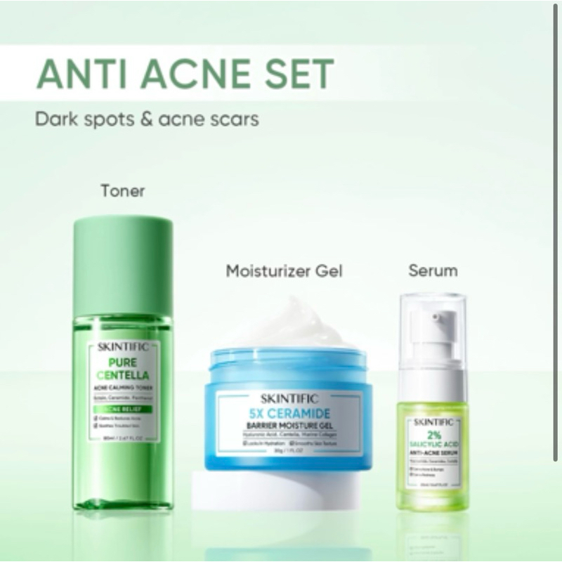 Skintific Anti Acne Set