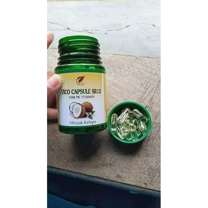 VCO CAPSULE SR12 | SUPLEMEN KESEHATAN